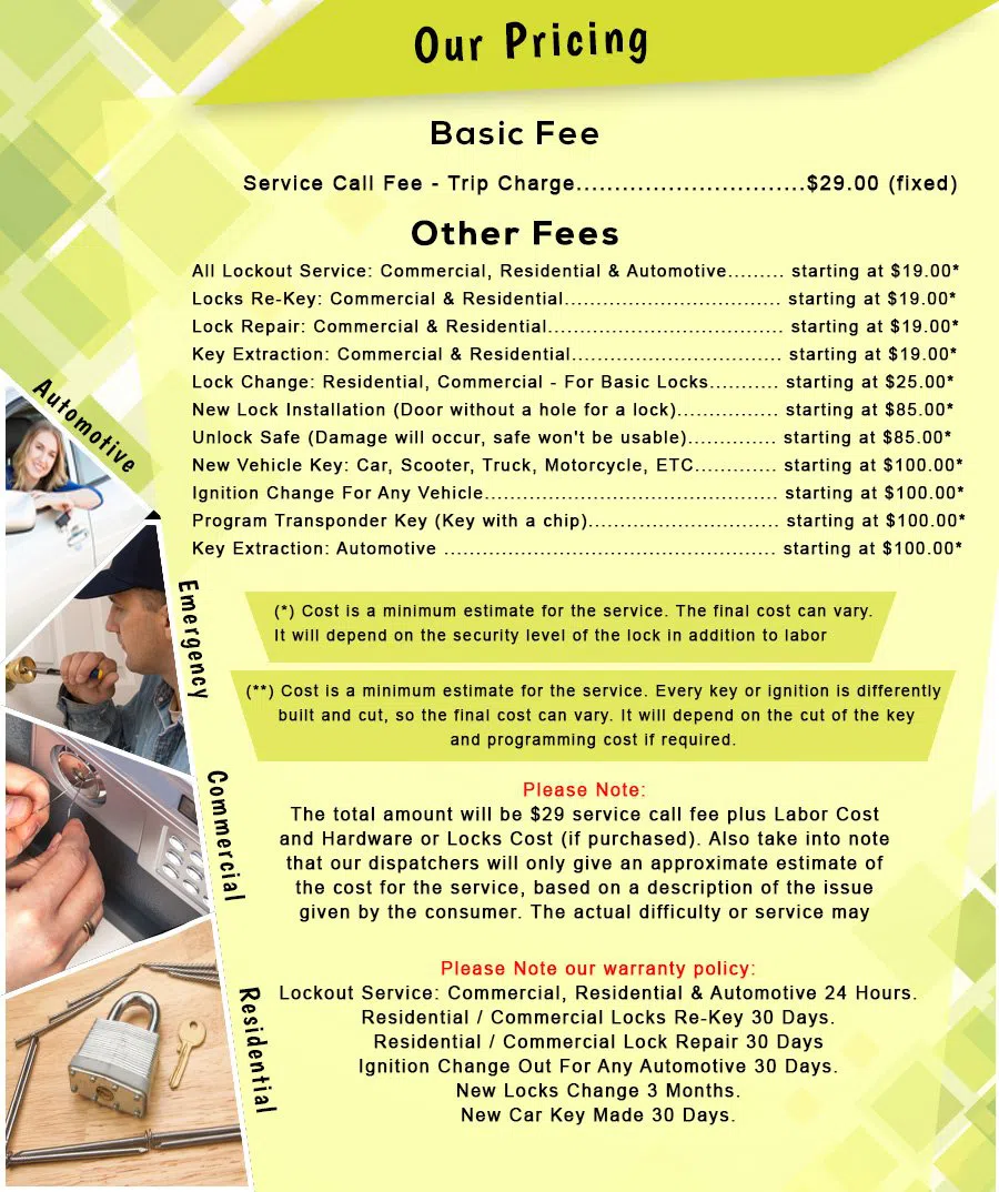 Safe Key Locksmith Service West Springfield, MA 413-327-0001